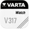 Varta Knopfzelle Silberoxid - Uhrenbatterien 1 Stück Blister - (V317/SR62)