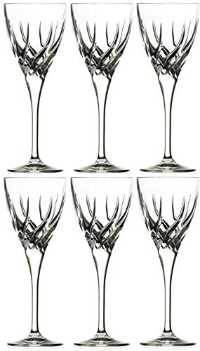RCR Crystal Trix White Wine Glasses - 180ml (6oz) - Set of 6