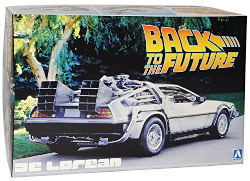 Aoshima Delorean Back to The Future Kit Bausatz 1/24 Modell Auto Modell Auto