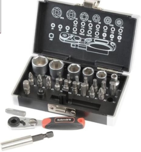 CASSETTA SET KIT VALIGETTA BORSA PORTA ATTREZZI CHIAVI POLLICI Compatibile con HARLEY SPORTSTER DYNA SOFTAIL NORTON BSA VICTORY TRIUMPH BONNEVILLE JEEP CHEVROLET PROFESSIONALI MANUTENZIONE...