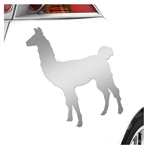 hauptsachebeklebt Kiwistar - Autoaufkleber - Lama Alpaca Kamel Heckscheibe - Aufkleber für Auto Kfz Fahrrad, LKW, Truck Mofa