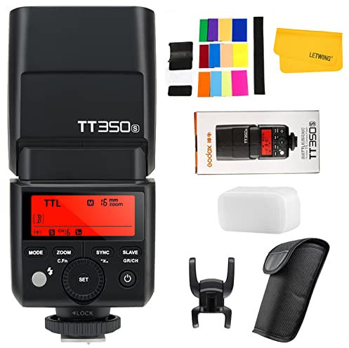 Godox TT350S TTL 2.4G HSS 1 / 8000s GN36 Kamera Flash Speedlite für Sony Kompatibel für Sony Mirrorless Digitalkamera