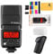 Godox TT350S TTL 2.4G HSS 1 / 8000s GN36 Kamera Flash Speedlite für Sony Kompatibel für Sony Mirrorless Digitalkamera