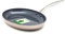 GreenChef Fischpfanne Induktionspfanne Keramik Beschichtet, Toxinfreies Kochen, Ofen- und Spülmaschinengeeignet - 32 cm