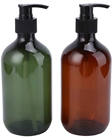 TOPBATHY 2 Stück 500 ml Lotion Vuota Pumpe Seife Flasche Dispenser Hand Lotion Seife Flaschen Vuote Gel Duschgel Shampoo Flüssigseife