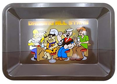 Heavy Legends Metal Rolling Tray Set (Large)