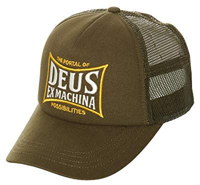 Deus ex machina Twinbox Trucker Cap Bark Größe: one size