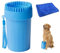 Houdao 2 in 1 Hundepfoten Reiniger Pfotenreiniger für Hunde Groß Silikon Tragbare Hund Dog Paw Cleaner mit Handtuch fuß Reinigung Geeignet zum Reinigen der Füße von Hund Katze Dog Haustieren
