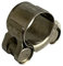 Boltza® Stainless Steel Single Bolt Hose Super Clamp 22-25mm Clip Silicone Rubber Exhaust x1