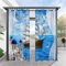 Heavyoff Outdoor Vorhänge Wasserdicht, Wetterfest Sichtschutz Terrasse Sonnenschutz für Balkon Veranda Pergola Gartenlaube 1 Stück, Stil 1, 117x160cm