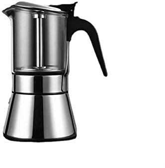 DieffematicKF Coffee Machines 240ML Moka Pot Double Valve Household Portable Coffee Pot Hand Coffee Pot Coffee Appliance Set