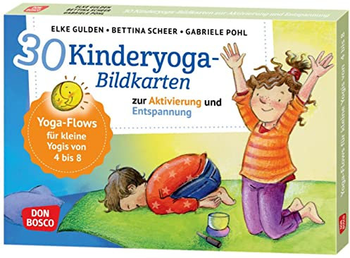 30 Kinderyoga-Bildkarten zur Aktivierung und Entspannung: Yoga-Flows für kleine Yogis von 4 bis 8. 30 Bildkarten mit beliebten Asanas, die Yoga für ... und innere Balance. 30 Ideen auf Bildkarten)