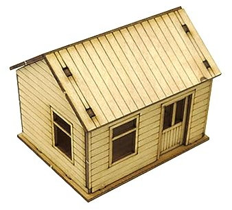 F Fityle Kits de maquetas de Madera 1:72, maquetas de construcción de Arquitectura a Escala, diseño de Paisaje, Rompecabezas 3D, Kits de Montaje DIY para, Estilo b