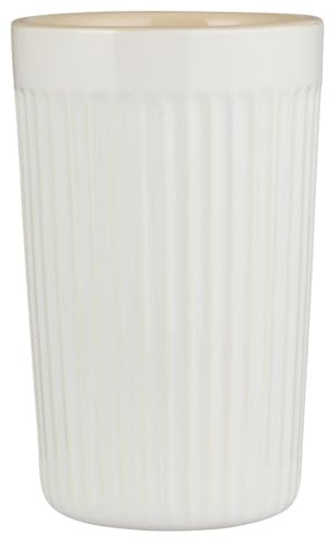IB Laursen Cafe Latte Becher Groß Mynte PURE WHITE Weiß Keramik Tasse 375ml