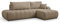 DomoHome® Baloo Ecksofa mit Schlaffunktion und Bettkasten - Schlafsofa, Sofa, Couch, Sofa mit Schlaffunktion, Schlafcouch, Sofa L Form, Wohnzimmer Möbel (rechte Seite, Lambi 10)