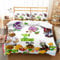 Bedding Set Plants Vs. Zombies Duvet Cover Set for Boys Girls Junior/Cot Bed Reversible Lovely Colorful Comforter Cover (220x230cm(King),PVZ 06)