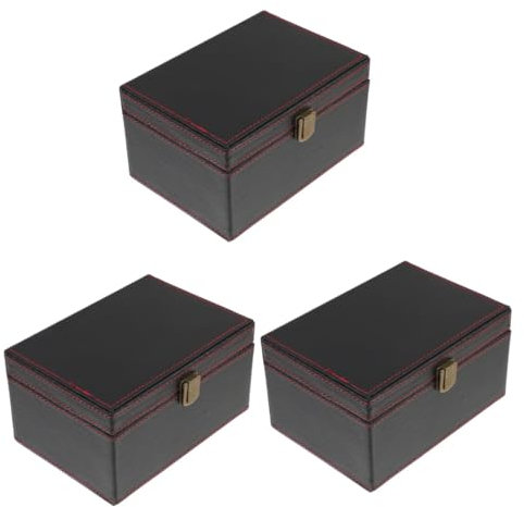 Mobestech 3stücke Multi-funktionale Faraday-box Für Autoschlüssel Carbonfaser Organizer Mit Pu Kompakt Idealer Schutz Für Schlüssel Und Smartphones Modernes Design Für Jedes