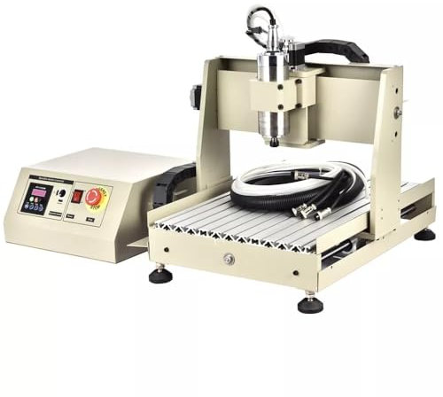 3040 CNC Router Machine for Engraving Milling, with 800W Spindle Motor and Parallel Cable for Woodworking Metal and Plastic Carving Desktop Use