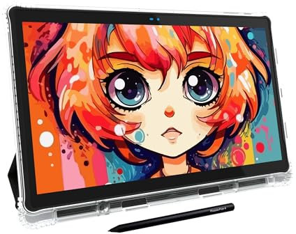 X14 Largest Standalone Drawing Tablet • PicassoTab • Advance Pack • Damage Protection • No Computer Required • 14 Inch Screen • Stylus Pen • Portable • Best Gift for a Digital