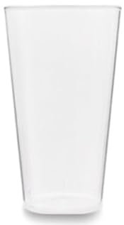 Commerline 100 Stück Cocktailbecher, 470ml Mehrweg Trinkbecher, Wiederverwendbare Cocktailgläser aus PP, Bruchsicher, Spülmaschinenfest Hartplastik Becher, Transparent Plastikbecher, Kunststoffbecher