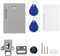 ARTIBETTER unsichtbarer Sensorverschluss Möbelschloss elektronisches Schrankschloss verstecktes DIY-Schloss Schrankschloss mit Kindersicherung sperren Schubladenschloss ABS-Material Grey