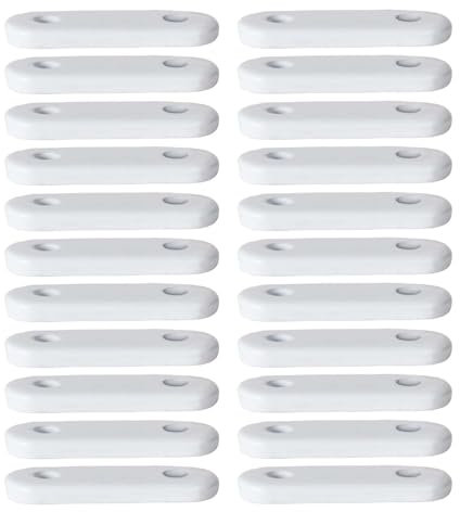 Gardinen Gewichte–Gardinenbleigewichte,Schwere Vorhangbeschwerer für Windschutz,Balkon & Wohnzimmer,Sew-On Anti-Wind Design,Gardinenbeschwerer Metall (28g*25)