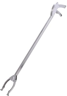 NMGHUTE Pinza Recoge Objetos Recogedor Multifuncional De Acero Inoxidable, Herramienta De Alcance For Interiores Y Exteriores, Fácil De Usar Pinza Larga