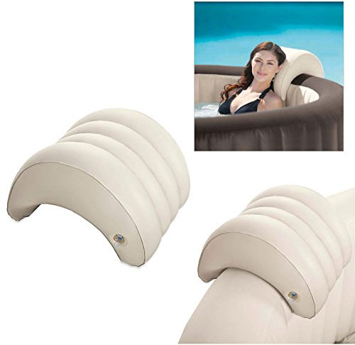 Lot de 2 Appuis Tête Gonflable pour Spa Intex