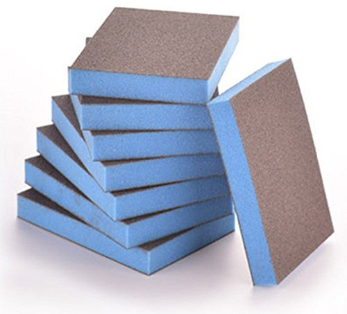 Eorta - 8 esponjas mágicas de limpieza multiusos resistentes para estropajo con limpiador de esmerilado para cocina, baño, macetas, sartenes, fregaderos