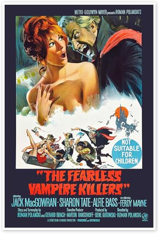 Posterlounge Tanz der Vampire (englisch) Poster | 60 x 90 cm Wandbilder Wanddeko
