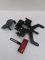 Kennzeichenhalter GroFaTec Universal T3 V4 für Motorrad Roller Enduro Supermoto 125 Naked Kennzeichenträger alternativ Nummernschild Träger Halter kurzes Heck Heckumbau Porta Targa Made in Germany
