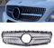 Dciustfhe Auto Front Nieren Kühlergrill Grill Stoßstangen, für Mercedes Benz B Class W246 B180 B200 B220 B250 GT 2012 2013 2014 ABS Gitter Doppelsteg Mesh Hood Luftansauggitter,Black Style