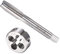 QUARKZMAN M10 x 1.5mm Métrique Gauche Main Filetage Taraud et Filière Ronde Ensemble x 1 Ensemble Haute Vitesse Acier pour traiter Matériel Outil