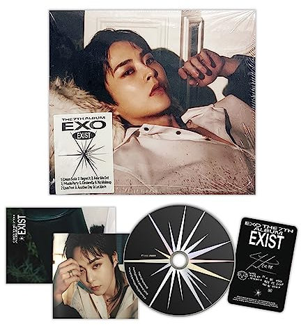 EXO - 7th Album [EXIST] (DIGIPACK Ver - XIUMIN Ver.) Cover + Booklet + CD-R + Photo Card + Folded Poster + Poster + 4 Extra Photocards