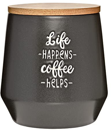 Vorratsdose 1 Liter Matt Coffee Culture Lebensmittelaufbewahrung cilio