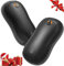 Hand Warmers Rechargeable 2 Pack FANDLISS 6000mAh Portable Reusable Hand Warmer,USB Rechargeable Hand Warmer 3 Heat Levels Up To 55°C For Raynauds,Outdoor,Camping,Women Mens Gifts (Black)