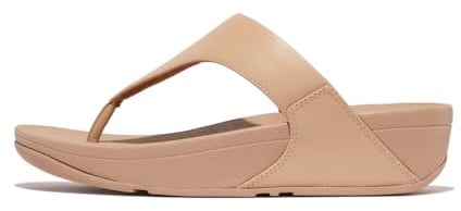 Fitflop Damen Lulu Zehensandalen, beige, 41 EU