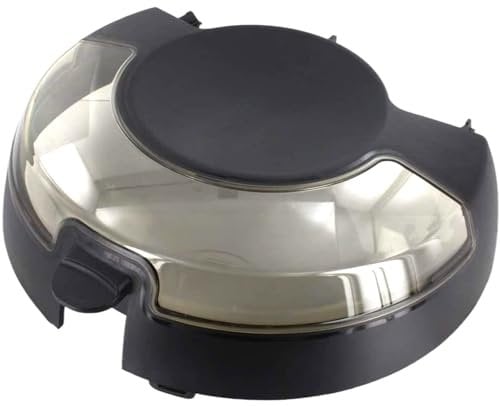 Quailitas Couvercle pour friteuse à air [Noir] – Compatible avec Tefal Actifry Fryer GH8000, GH8062, AL8000, AL8062, FZ7000, FZ7072, passe au lave-vaisselle, couvercle amovible – Appareils de cuisine