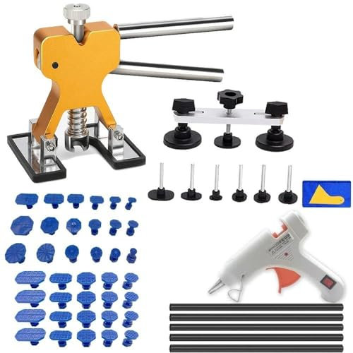Saca Bollos De Chapa Coche Herramienta de coche, extractor de abolladura for carrocería de coche, herramienta de eliminación, bollos, puente elevador, ventosa, reparación de abolladuras automática sin