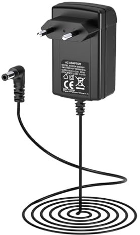 Jippofu 9V 2A Transformator, 18W Netzteil Adapter für LED Streifen, Router, CCTV Kamera, 3D Drucker, Monitor, Abspielgerät, Küchenwaage, Schwinn Fahrrad AC 100V-240V 50/60Hz 5,5 * 2,1mm Ladekabel 1.8m