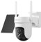 CURISEE Telecamere di sicurezza a energia solare, wireless, per esterni, a batteria, per sorveglianza domestica, con rilevamento del movimento PIR, visione notturna a colori, audio a 2 vie,