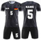 Benutzerdefiniert Fußball Trikot T-Shirt Shorts 2 Teiliges Set Jeder Name Nummer Team Logo - Fußballtrikot Kinder Männer Jungen Personalisierte Fußballtrikots