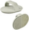 BÉABA, Brosse de Bain pour Bébé en Silicone, Toilette Bébé, 2 Côtés, Poils Fin pour Masser bébé, Poils épais pour croûtes de lait, 100% Silicone Doux, Vert de gris