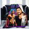NdxQWtU Shah Rukh Khan Decke, weiche, warme Fleecedecke für Sofa, Büro, Auto, Camping, Yoga, Reisen, Überwurfdecken, 203,2 x 152,4 cm