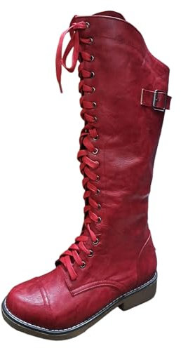 BGFIPAJG Regali Natale Colleghe Stivaletti Ragazza 37 Stivali Alti Donna Gambale Largo Stivaletti Bianchi Donna Con Plateau Stivali Country Donna Stivaletti Bimba 23/24 Stivali Pelle Bambina 35