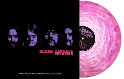 Black Sabbath - Paranoia - Bbc Sunday Show, London 1970 (Magenta Cloudy Vinyl)