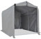 KAIDIDA - Caseta de jardín exterior (220 x 157 x 165 cm, 180 x 94 x 156 cm, tienda de almacenamiento impermeable para bicicleta y motocicleta, garaje con marco de acero galvanizado y techo de lona