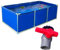 Piscina rettangolare grande fuori terra, piscina con struttura in acciaio da 600L, 800L, 1000L, 1200L, 1500L, 1800L e 2250L, facile da montare, resistente piscina for pesci da giardino for l'estate.(1