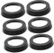Gadpiparty 6Pcs Leather Cup Seal for Pitcher Pump Hand Pump Accessories Durable Water Seal Efficient Water Suction Replacement Parts