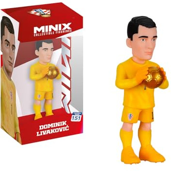 MINIX - Football Stars - Weltmeisterschaft #151 - Kroatien - Livaković - Sammelfigur 12 cm